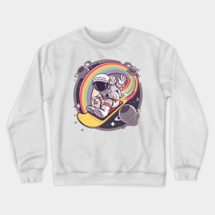 Huge Fan Of Space Both Outer And Personal. Crewneck Sweatshirt
